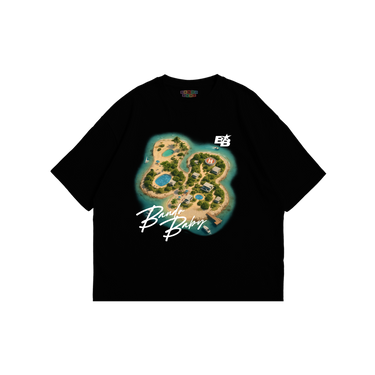 BB ISLAND -T-shirt Black/White - Bando Baby