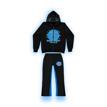 Bando Baby World Tracksuit Azure blue - Bando Baby