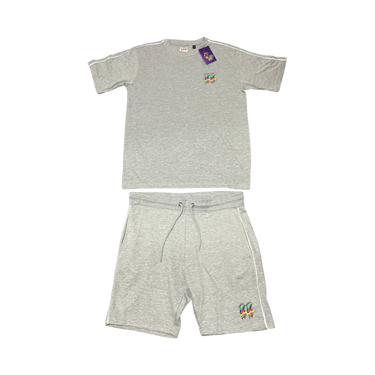 Drippy BB World Short Set Grey - Bando Baby