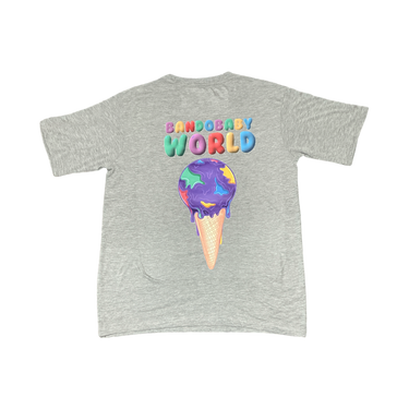 Drippy BB World Short Set Grey - Bando Baby