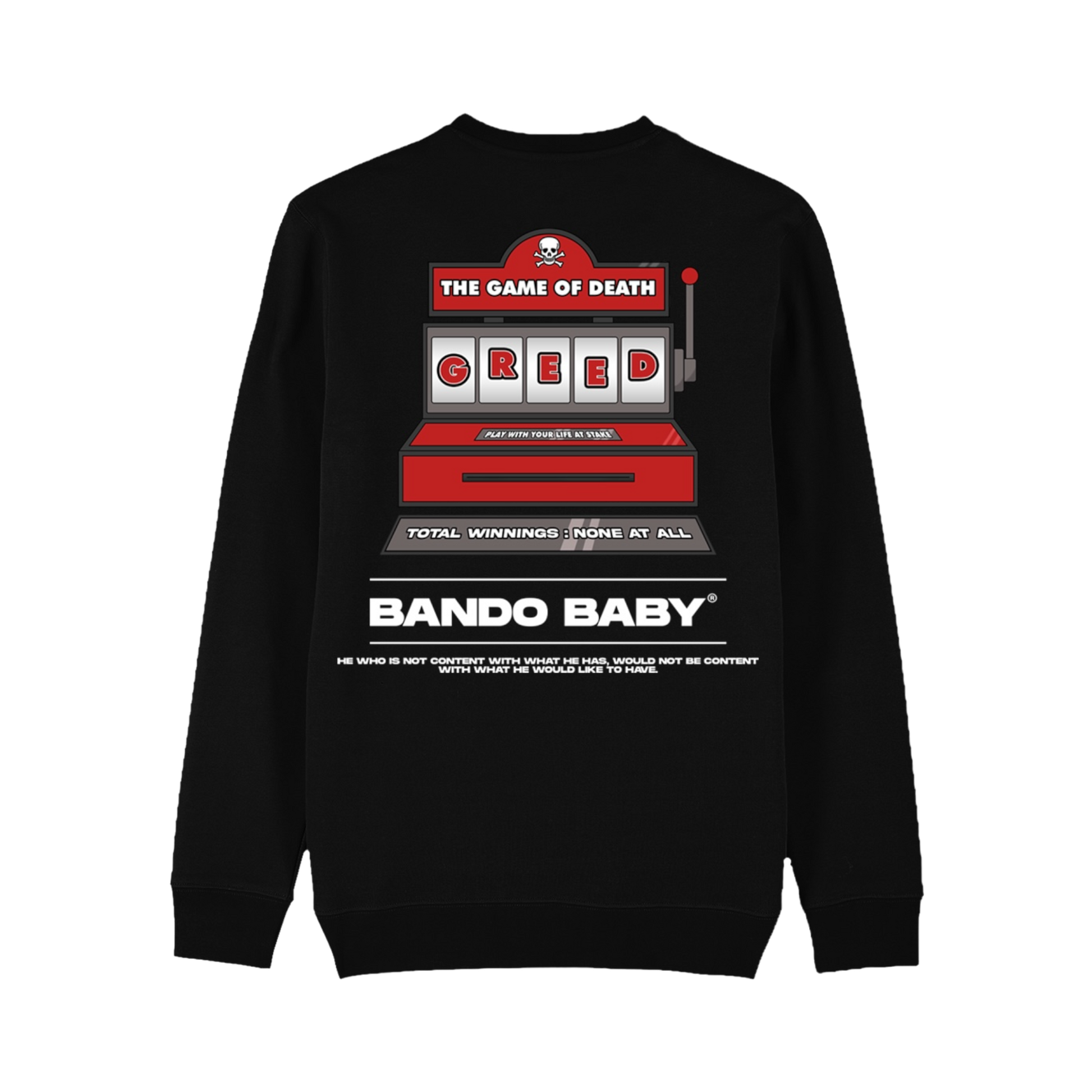 Game Of Death Sweatshirt - Bando Baby 