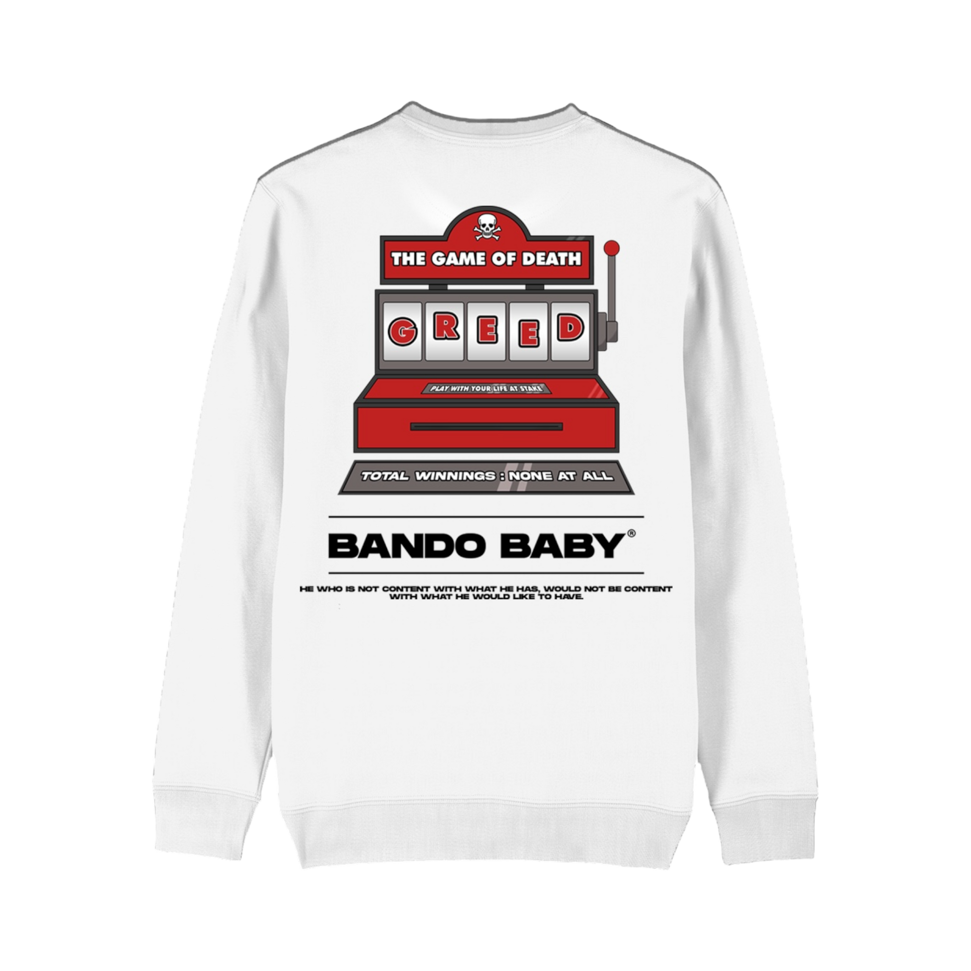 Game Of Death Sweatshirt - Bando Baby 
