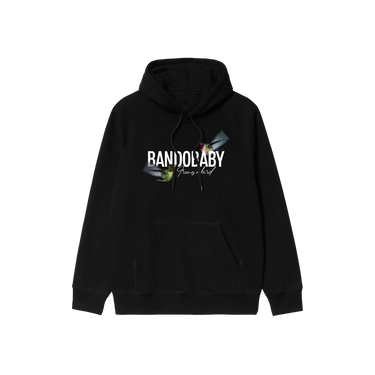 Humming Bird- Hoodie Black/White - Bando Baby