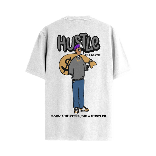 Hustle till death T-shirt - Bando Baby 