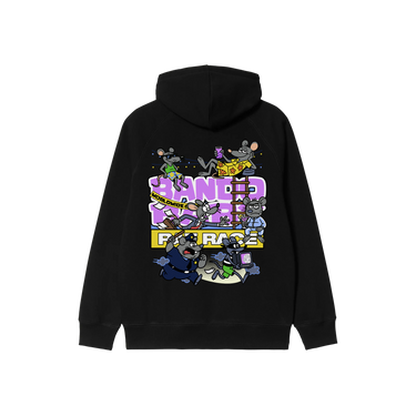 RAT RACE - Hoodie Black/White - Bando Baby