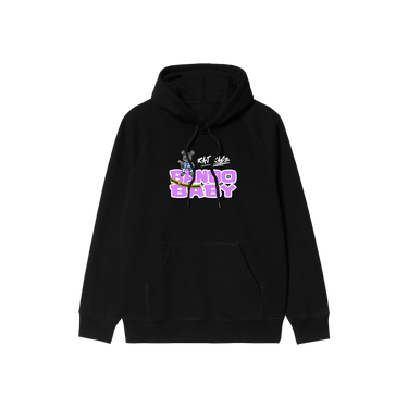 RAT RACE - Hoodie Black/White - Bando Baby