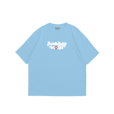Shoot For The Moon - T-shirt Blue - Bando Baby