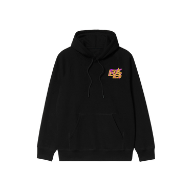 WAFFLE & LEAN - Hoodie Black/White - Bando Baby