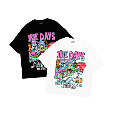 Baddest Vices V2 -T-shirt Black/White - Bando Baby  