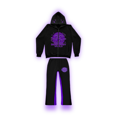 Bando Baby World Tracksuit Amethyst Purple - Bando Baby  