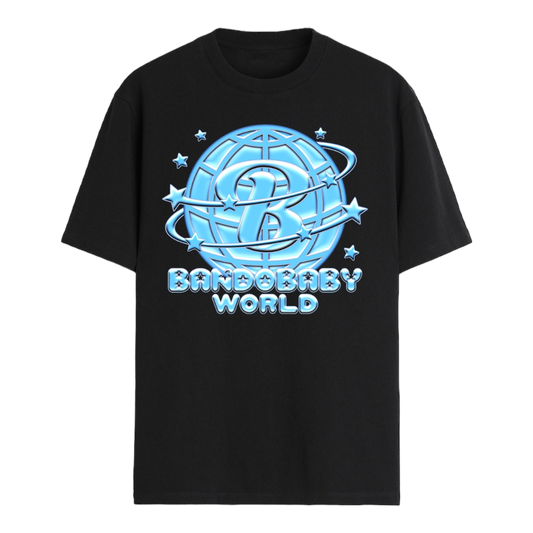 Bando Baby World T-shirt Azure Blue - Bando Baby 