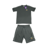 Drippy BB World Short Set Charcoal - Bando Baby  
