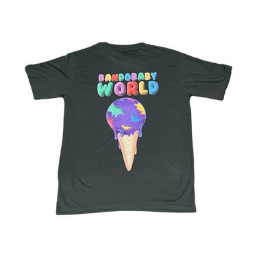 Drippy BB World Short Set Charcoal - Bando Baby  