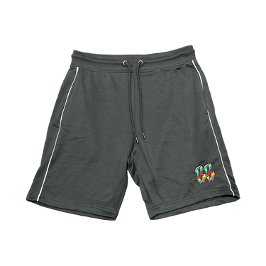 Drippy BB World Short Set Charcoal - Bando Baby  