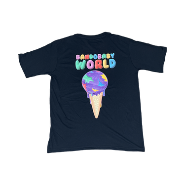 Drippy BB World Short Set Navy - Bando Baby  