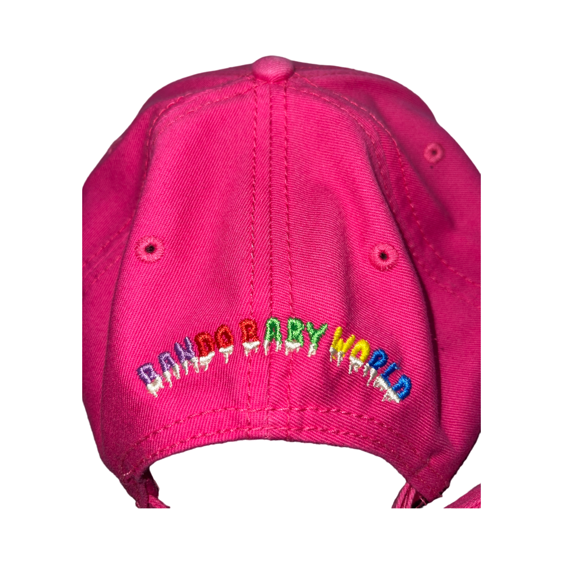 Drippy BB World Hat Hyper Pink - Bando Baby 