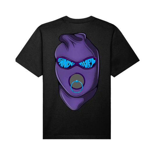 Balaclava T-shirt blue/purple - BandoBaby 