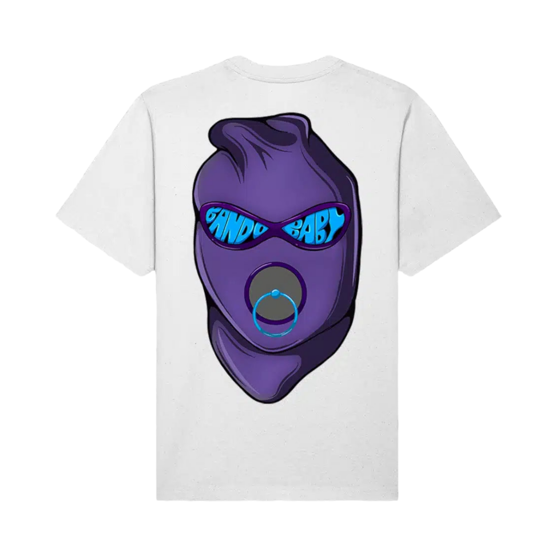 Balaclava T-shirt blue/purple - BandoBaby 