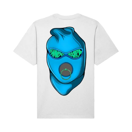 Balaclava T-shirt blue/green - BandoBaby 