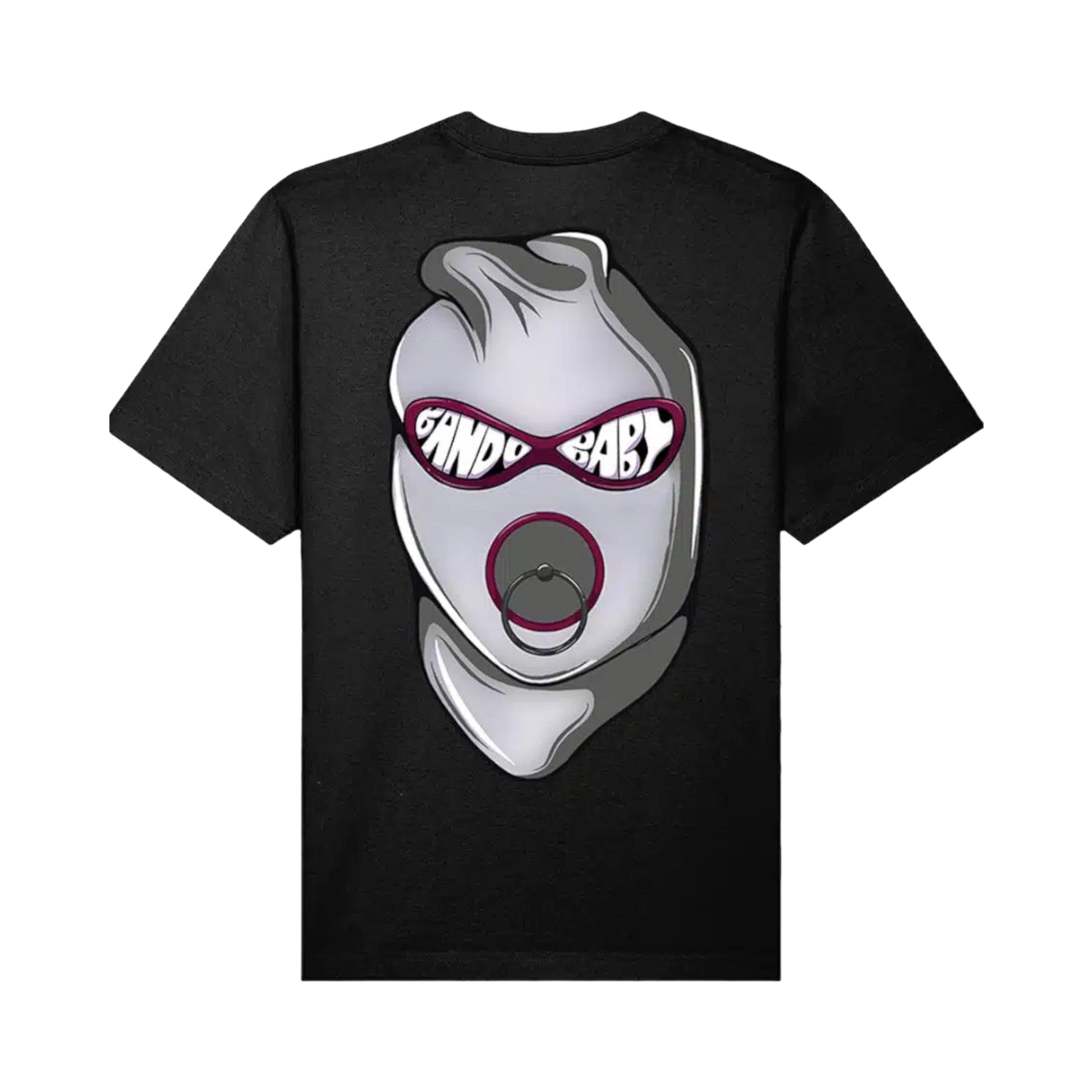 Balaclava T-shirt red/white - BandoBaby 