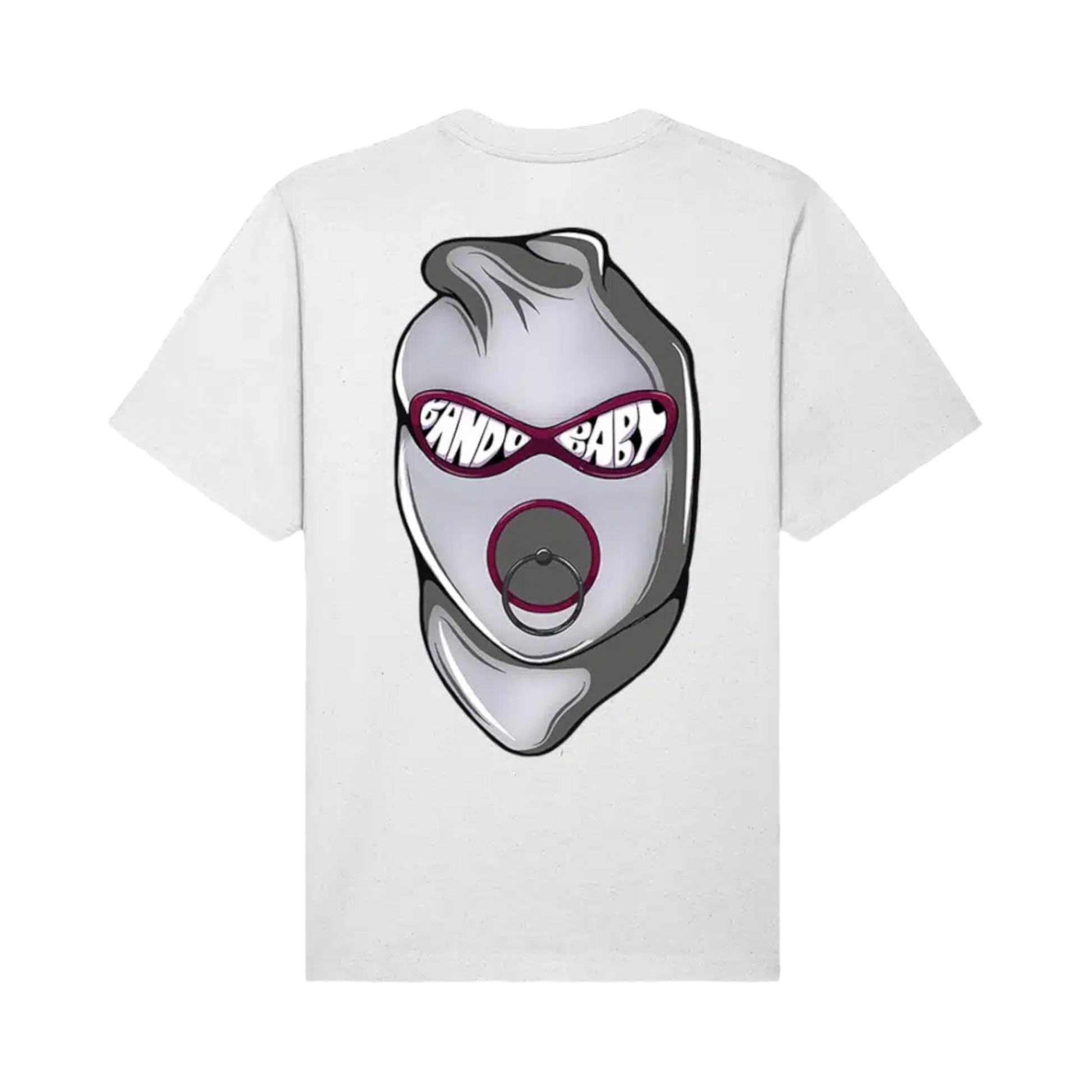 Balaclava T-shirt red/white - BandoBaby 