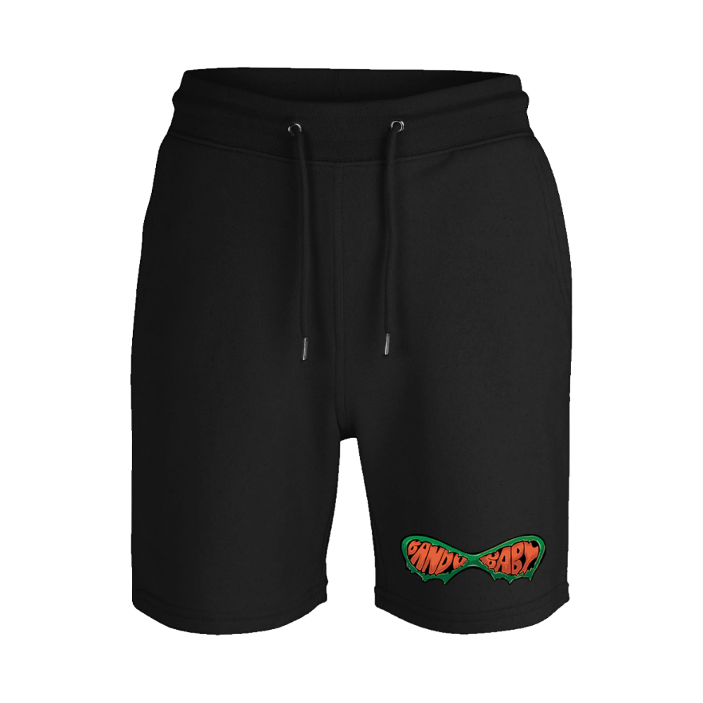 Balaclava Shorts green/orange - BandoBaby 