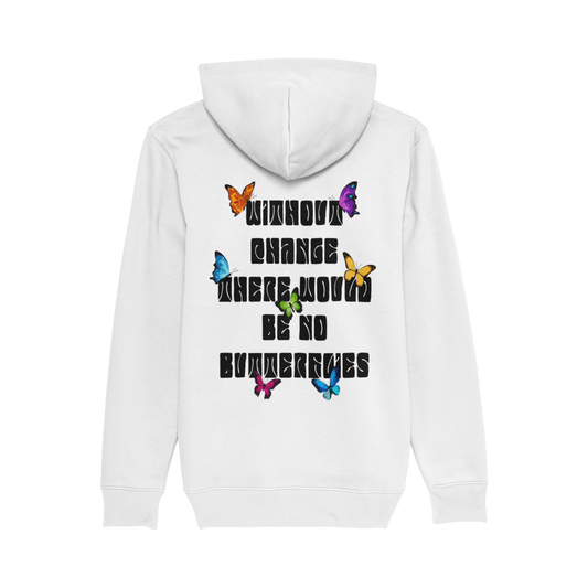 without change there would be no butterflies Hoodie - BandoBaby 
