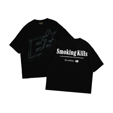 SMOKING K*LLS - T shirt Black - Bando Baby  