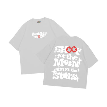 Shoot For The Moon - T-shirt Grey - Bando Baby  