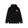 WAFFLE & LEAN - Hoodie Black/White - Bando Baby  