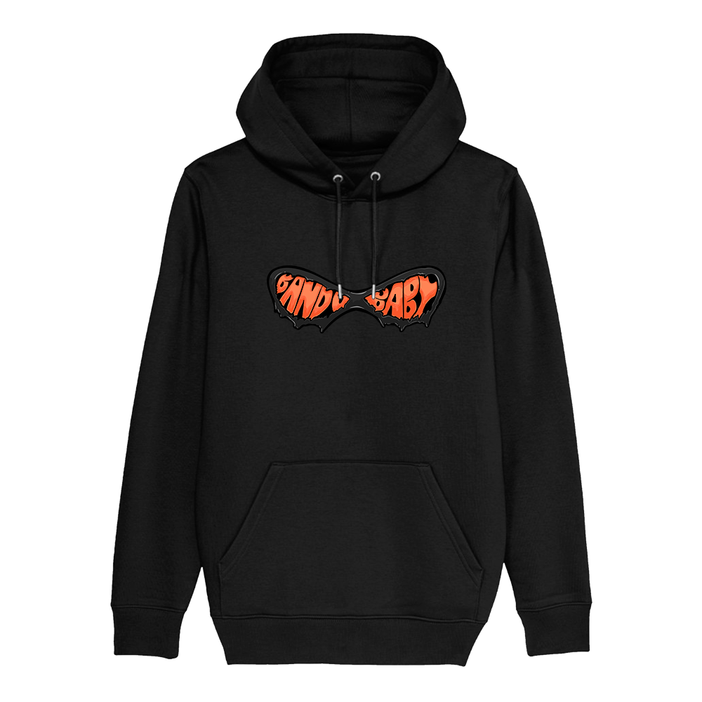 Balaclava Tracksuit black/orange - BandoBaby 