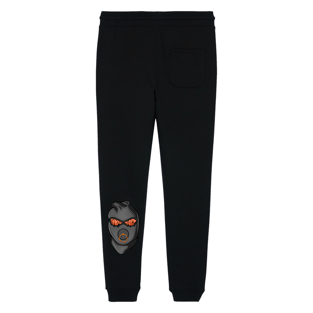 Balaclava Tracksuit black/orange - BandoBaby 