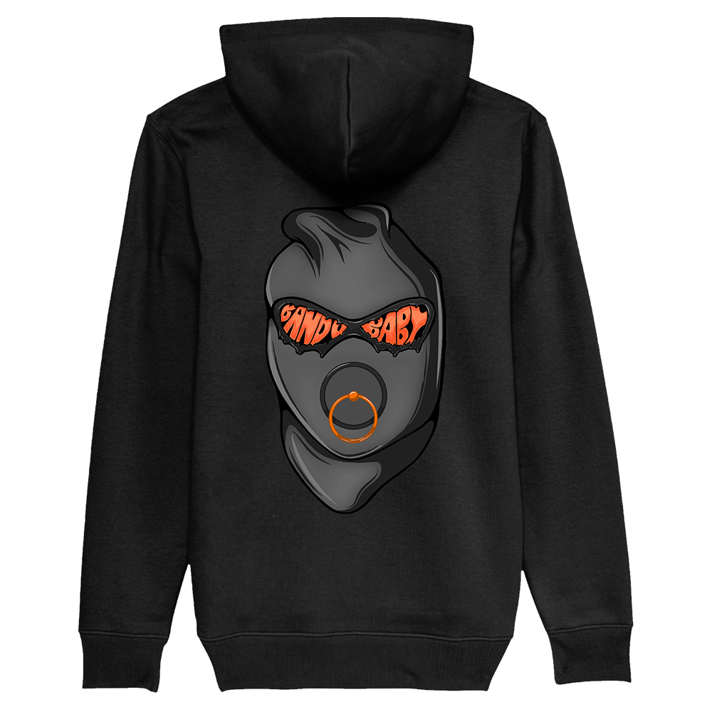 Balaclava Tracksuit black/orange - BandoBaby 