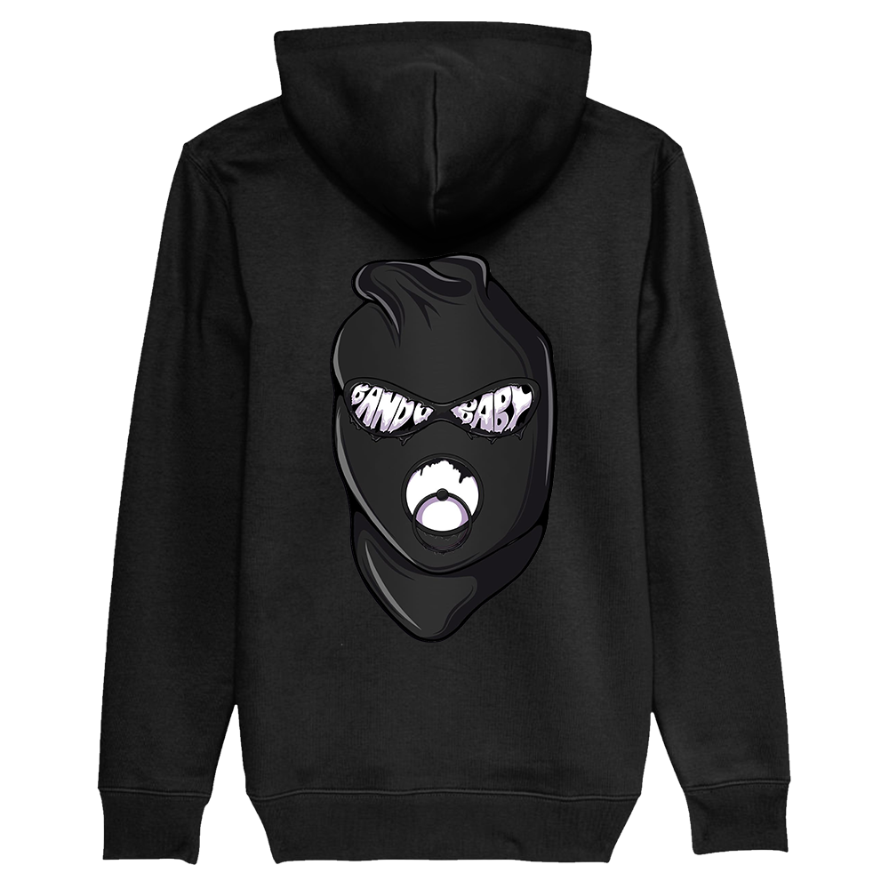 Balaclava Tracksuit black/white - BandoBaby 