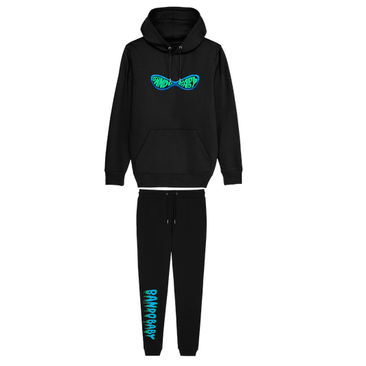 Balaclava Tracksuit blue/green - BandoBaby 