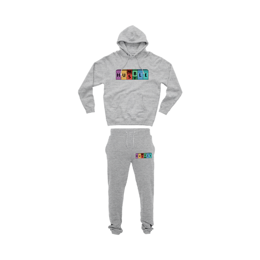Humble Hustle Tracksuit Grey - BandoBaby 