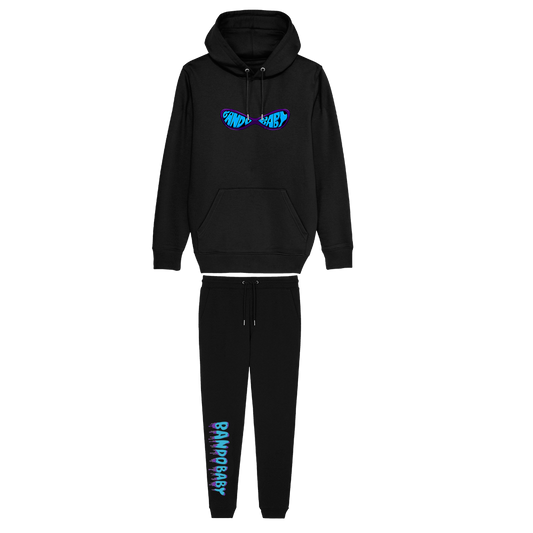 Balaclava Tracksuit purple/blue - BandoBaby 