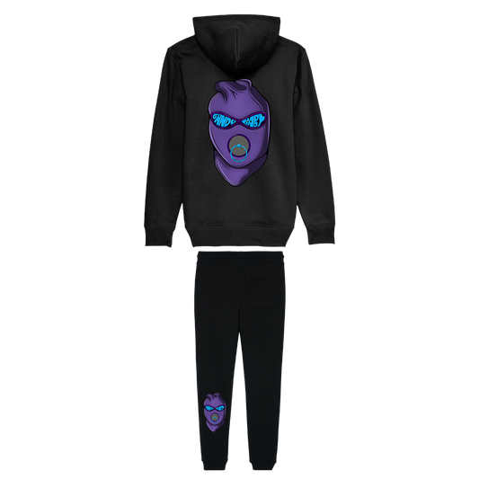 Balaclava Tracksuit purple/blue - BandoBaby 